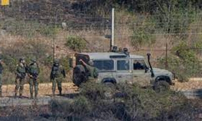 لبنان: جيش الاحتلال الإسرائيلي يطلق قنبلتين تجاه دورية عسكرية