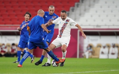 مباراة لأساطير كرة القدم