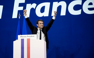 الانتخابات الرئاسية الفرنسية : فوز إيمانويل ماكرون
