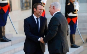 إيمانويل ماكرون يستقبل نتانياهو: فرنسا تساند حل الدولتين وترفض معاداة «الصهيونية»