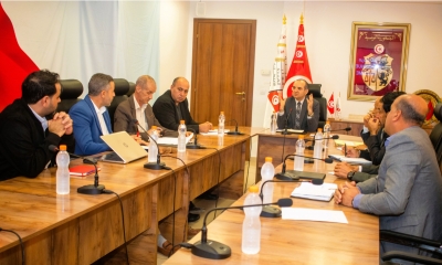 هيئة الانتخابات: جلسة عمل حول مشروع إحداث مركز نداء قارّ بالهيئة