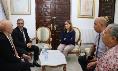 وزيرة العدل تزور المحكمة الابتدائية بتونس