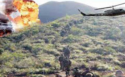 إصابة عسكريين اثنين في انفجار لغم بمرتفعات جبل مغيلة