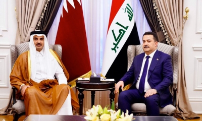 أمير قطر يبحث في العراق ملفات التعاون المشترك بين البلدين