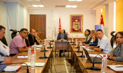 هيئة الانتخابات: جلسة عمل حول المنظومة المندمجة للتصرف وجرد الأصول الثابتة