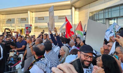 وصول 15 تونسيا في دفعة ثانية وأخيرة من الأسطول اثر ترحيلهم من الكيان: وائل نوار: " تعرضنا إلى التعذيب والعنف والحرمان ولكن رفعنا رؤوس التونسيين.."