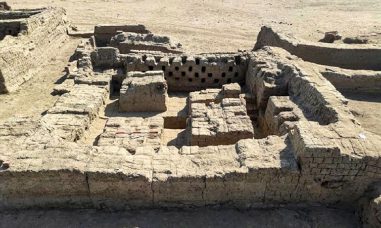 اكتشاف مدينة أثرية مكتملة في معبد الأقصر بمصر