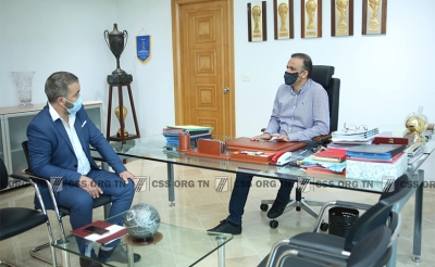 النادي الصفاقسي: جلسة عمل بين ممثل عن النادي الصفاقسي والجامعة
