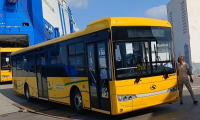 وصول 136 حافلة جديدة من الصين