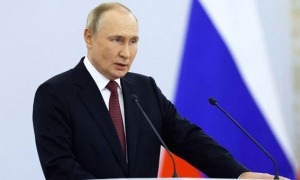 بوتين يعقد اجتماعا بمركز قيادة المنطقة العسكرية الشمالية في روستوف بجنوب روسيا