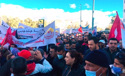 تواصل الاضرابات العامة في الولايات: جندوبة : نجاح الإضراب العام والمطالبة بإقالة الوالي ومحاسبة المسؤولين وتفعيل القرارات السابقة