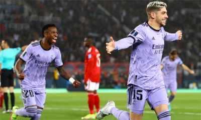 برباعية.. الريال يهزم الأهلي ويواجه الهلال في النهائي