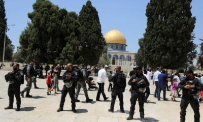 مصادر فلسطينية : 400 مستعمر يقتحمون المسجد الأقصى في ثالث أيام «الفصح اليهودي»