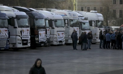 بوسنة.. انطلاق 54 شاحنة مساعدات جديدة إلى تركيا