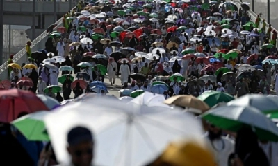 السعودية ...الآلاف يغادرون مكة المكرمة مع انتهاء موسم الحج