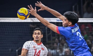 المنتخب الوطني للكرة الطائرة  بداية قوية للمنتخب في بطولة العالم
