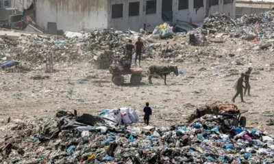 اتحاد بلديات غزة: تكدس 700 ألف طن نفايات في القطاع ينذر بكوارث