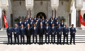 رئيس الجمهورية يستقبل المنتخب الوطني