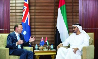 رئيس الإمارات ورئيس وزراء أستراليا يبحثان فرص تعزيز التعاون بين البلدين