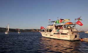 أسطول الصمود يتحدى حصار غزة