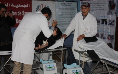 في اليوم المفتوح للتبرع بالدم : ساعتان و خمسون لترا من الدم التونسي