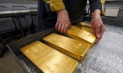 الذهب يتجه نحو خامس إرتفاع أسبوعي وسط رهانات على إبطاء رفع الفائدة