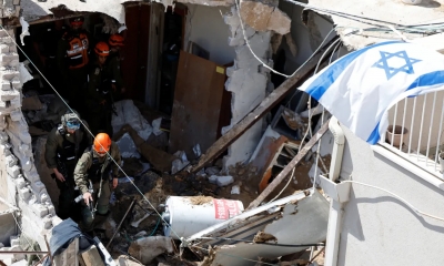 14 مصابا ودمار واسع في الاحتلال بعد رد إيران و"حزب الله" على العدوان