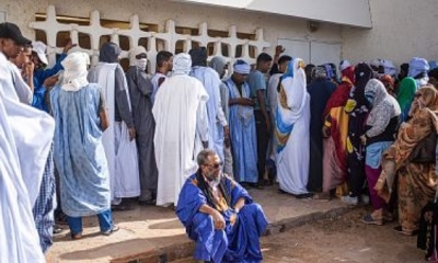 الموريتانيون يصوتون في انتخابات تشريعية تشكل اختبارا قبل عام من الاقتراع الرئاسي