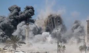 غزة تحت القصف