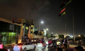 إحتجاجات في ليبيا ضد التطبيع مع إسرائيل والمطالبة برحيل حكومة الدبيبة