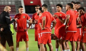 المنتخب المغربي يواصل استعداداته لمواجهة البرازيل