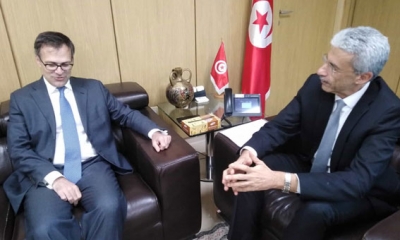 وزير الاقتصاد وسفير إيطاليا الجديد يتباحثان فرص تعزيز التعاون الاقتصادي والشراكة