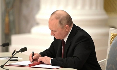 بوتين يصادق على قانون جديد ردا على "العصيان المسلّح"