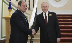 السيسي وبوتين يبحثان سبل استعادة الاستقرار الإقليمي