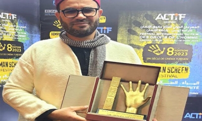 فيلم عقرب مجنونة يتوج بجائزة افضل فيلم وثائقي في مهرجان حقوق الانسان