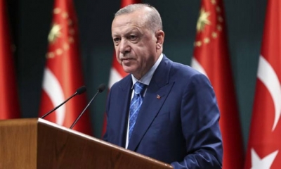 اردوغان يعلن حدادا وطنيا لسبعة أيام إثر الزلزال في تركيا