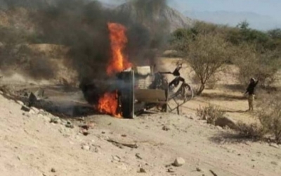 أربعة جرحى بهجوم لتنظيم القاعدة استهدف سيارة إسعاف باليمن