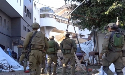 قوات الاحتلال الإسرائيلية تداهم مستشفى الشفاء في غزة