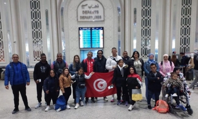 17 رياضي تونس في الملتقى الدولي الجائزة الكبرى لأصحاب الهمم بالمغرب