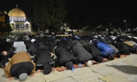 القدس.. فلسطينيون يؤدّون صلاة التراويح في المسجد الأقصى