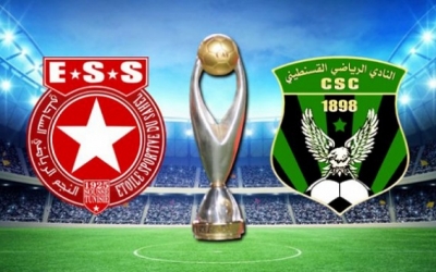 مباراة النجم الساحلي وشباب قسنطينة في ملعب سوسة