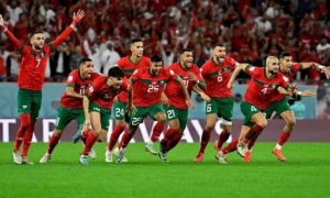 ود  المنتخب المغربي ونظيره البيروفي في اسبانيا