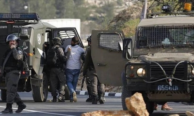 الاحتلال الإسرائيلي يعتقل 55 فلسطينيا على الأقل في الضفة