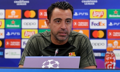 تشافي يحدد هدف برشلونة في دوري ابطال اوروبا