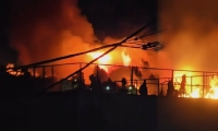 اندلاع حريق كبير قرب قاعدة عسكرية إسرائيلية بالقدس‎