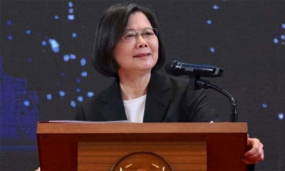 رئيسة تايوان تقول الحرب ليست خيارا وسط توترات مع الصين