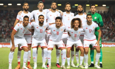 التشكيلة الاساسية للمنتخب التونسي امام نظيره المصري