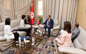 وزير الداخلية لمسؤولة أممية: ضرورة التنسيق مع تونس في ملف الهجرة