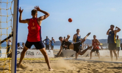 الطريق الى الألعاب الاولمبية للشباب داكار 2026 اليوم ضربة بداية بطولة العالم لكرة اليد الشاطئية للشبان بالحمامات