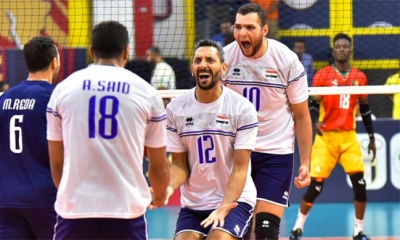 "كان" الكرة الطائرة اليوم النهائي بين مصر والجزائر